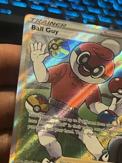 Ball Guy - 065/072 - Pokemon Shining Fates Sword & Shield Full Art Rare Card NM - Image 2