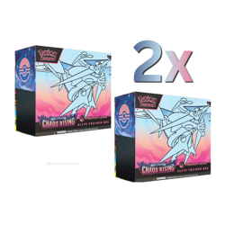 2x Pokemon TCG Chaos Rising Pokemon Center Elite Trainer Box ETB [New] Presale - Image 1