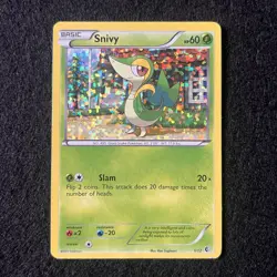 Snivy 001/012 Holo Promo McDonald's Promos 2011 Pokemon Holo MP - Image 1