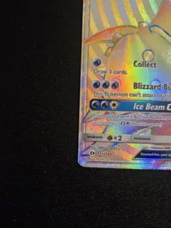 Pokemon Lapras GX 151/149 SM Base Set Secret Rare Full Art Holo English - Image 3