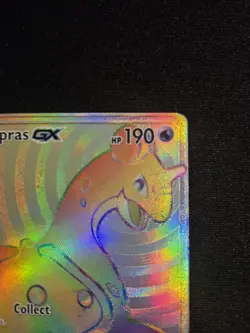 Pokemon Lapras GX 151/149 SM Base Set Secret Rare Full Art Holo English - Image 5