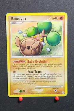 Bonsly 71/130 Pokemon Diamond and Pearl 2007 - Image 1