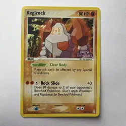 Regirock 28/110 Ex Holon Phantoms Reverse Holo Stamped LP Pokemon TCG - Image 1