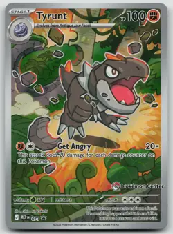 Pokemon - Tyrunt 070 (Pokemon Center STAMPED) 070 Me: Mega Evolution Promo Holo - Image 1
