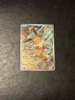 Pokemon Center Eevee Stamped Promo Prismatic Evolutions PC ETB Exclusive SVP 173 - Image 2