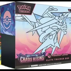 ✅PreSale✅Pokemon TCG Chaos Rising Pokemon Center PC ETB Elite Trainer Box NEW - Image 1