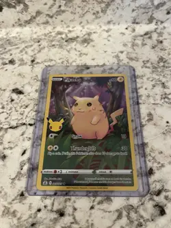 Pokemon Pikachu 005/025 Celebrations Holo Rare Basic 60 HP Thunder Jolt Gnaw - Image 1