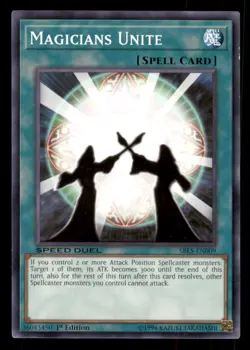 Yugioh Magicians Unite #SBLS-EN009 Speed Duel: Arena of Lost Souls LP - Image 1