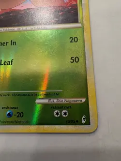 Pokemon TCG HGSS Call Of Legends Bayleef 40/95 Uncommon Reverse Holo LP - Image 3