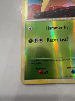 Pokemon TCG HGSS Call Of Legends Bayleef 40/95 Uncommon Reverse Holo LP - Image 4