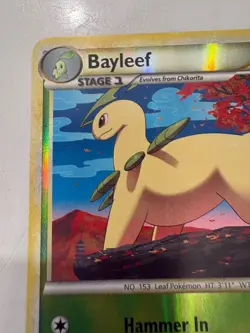 Pokemon TCG HGSS Call Of Legends Bayleef 40/95 Uncommon Reverse Holo LP - Image 5