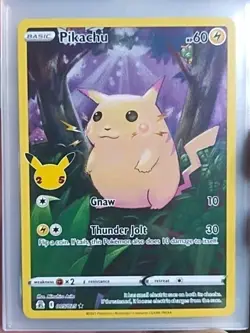 Pikachu 005/025 Celebrations 25th Anniversary Pokemon TCG / Sword & Shield - Image 1