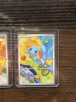 Pokemon First Partner Illustration Collection Series 1 Kanto Gen 1 Starters Set - Image 2