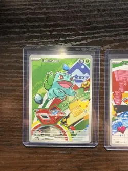 Pokemon First Partner Illustration Collection Series 1 Kanto Gen 1 Starters Set - Image 4