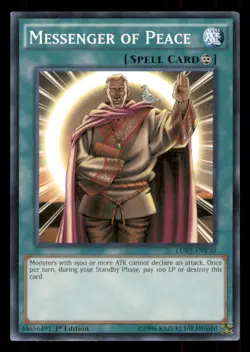 Yugioh Messenger of Peace #LDK2-ENY30 Legendary Decks II LP - Image 1