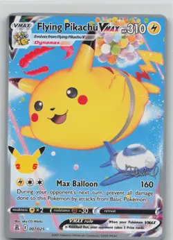 Flying Pikachu VMAX 007/025 Ultra Rare World Championship Decks Pokemon LP - Image 1