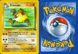 PRIMEAPE 43/64 UNCOMMON JUNGLE POKEMON UNLIMITED MP - Image 3