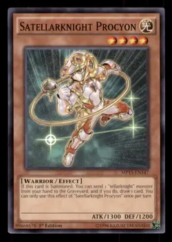 Yugioh Satellarknight Procyon #MP15-EN147 2015 Mega-Tins Mega Pack LP - Image 1