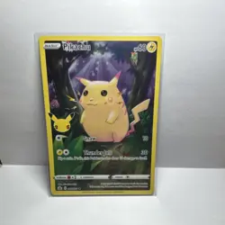 The Pokemon Company Pikachu 005/025 Celebrations Holo Rare Basic 60 HP Card - Image 1