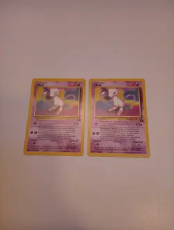 Mew 1995-1998 Promo Card 50HP Basic Pokemon TCG Black Star Promo x2 - Image 1