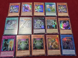 Lot #16 Yu-Gi-Oh! Card Collection of 15x Yugioh Cards See Photos. All Holo Foil - Image 1