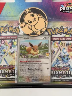 Pokemon Prismatic Evolutions Trading Card Game Scarlet & Violet 2 Pack Blister - Image 2