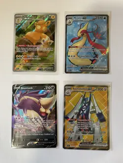 Pokemon TCG 8-Card Lot Tyranitar Iron Crown Klawf Pawmot EX V Holo 2023 - Image 3