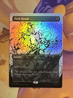 MTG English Dark Ritual (2020) (Rainbow Foil) NM Foil Secret Lair - Image 1