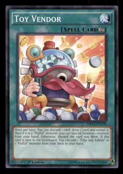 Yugioh Toy Vendor #MP15-EN170 2015 Mega-Tins Mega Pack LP - Image 1