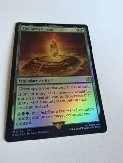MTG The Earth Crystal Final Fantasy Foil 184 - Image 1