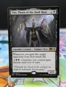 MTG Core Set 2021- Vito, Thorn of the Dusk Rose 127 Regular - Image 1