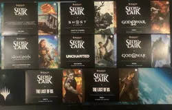 MTG Secret Lair x PlayStation: Foil Trophy Bundle In-Hand + Promo - Image 1
