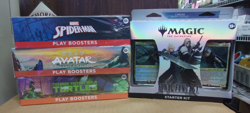 MTG SPIDER-MAN + TEENAGE TURTLES + AVATAR PLAY BOXES + FINAL FANTASY STARTER KIT - Image 1