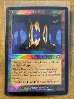 MTG✨DROMAR’S CAVERN FOIL✨Planeshift MINT Uncommon SAC/BOUNCE LAIR Land UNPLAYED - Image 1