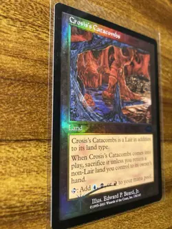 MTG✨CROSIS’S CATACOMBS FOIL✨Planeshift MINT Uncommon SAC/BOUNCE Land UNPLAYED ! - Image 3