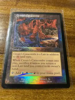 MTG✨CROSIS’S CATACOMBS FOIL✨Planeshift MINT Uncommon SAC/BOUNCE Land UNPLAYED ! - Image 5