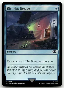 Birthday Escape #43 (Foil) (NM) Lord of the Rings LTR Magic MTG - Image 1