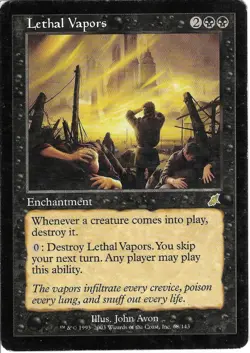 MTG - LP - Lethal Vapors C - Enchantment - Rare - Scourge - Image 1