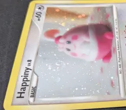 Happiny Lv.8 | Pokemon TCG | POP Series 8 | Cosmo Holo Double Swirl | MP - Image 3