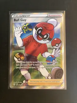 Pokemon-Ball Guy (Full Art) 065/072 Shining Fates Holo - Image 1