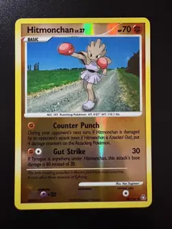 Pokemon TCG: 2008 Legends Awakened Reverse Holo Hitmonchan (99/146) VLP - Image 1