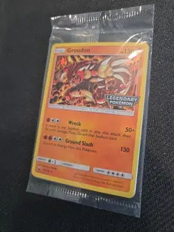 Groudon [Legendary Pokemon Stamp] 81/168 Gamestop Promo SEALED - Image 3
