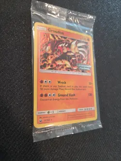 Groudon [Legendary Pokemon Stamp] 81/168 Gamestop Promo SEALED - Image 5