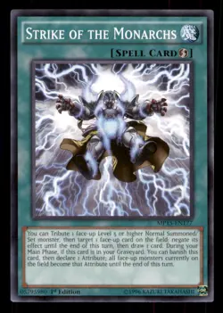 Yugioh Strike of the Monarchs #MP15-EN177 2015 Mega-Tins Mega Pack LP - Image 1