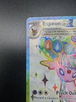 2025 Pokemon Scarlet & Violet Black Star Promos Espeon ex #175 - Image 3