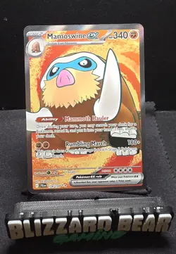Pokemon TCG Mamoswine ex #174 Journey Together Ultra Rare NM - Image 1