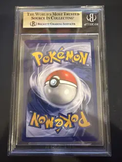 1999 Baser Set Shadowless Pokemon TCG Double Colorless Energy 96/102 Beckett 9.5 - Image 2