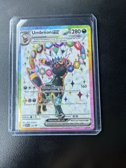 Pokemon Umbreon EX SVP 176 Premium Figure Collection Black Star Promo - Image 1