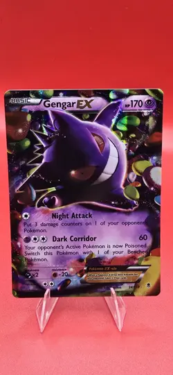 Pokemon TCG Gengar EX XY Phantom Forces Holo 34/119 LP - Image 1