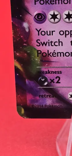Pokemon TCG Gengar EX XY Phantom Forces Holo 34/119 LP - Image 5